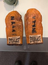 Vintage Everlast Leather Training Gloves - NA...
