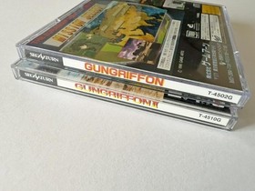 Gun Griffon 1 & 2 Sega Saturn Japan CIB Complete