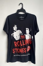 Rolling Stones Biggest Scream In Town 2019 T Shirt Black Medium