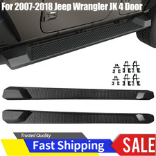 Nerf Bars Side Steps For 2007-2018 Jeep Wrangler Jk 4 Door 6 Running Boards