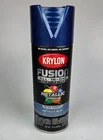 NEW - 6 PACK KRYLON FUSION PAINT & PRIMER METALLIC BLUE 2810 - FREE SHIPPING
