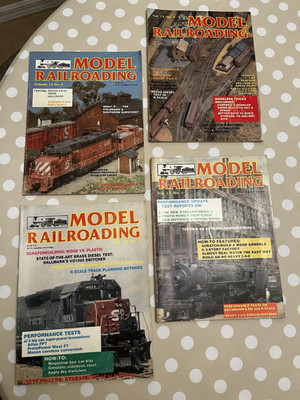 Model Railroading Magazine Volume 13 No. 1, 1982 No. 2 - 4 Are 1983 All Complete