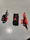 Vintage 1976 Corgi Juniors Batmobile And 2 Bat copters