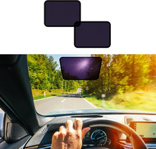Square Static Cling Car Window Shades for Windshield Side Windows Universal