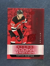 2019-20 Upper Deck Rookie Rendition Nathan Bastian Devils /799