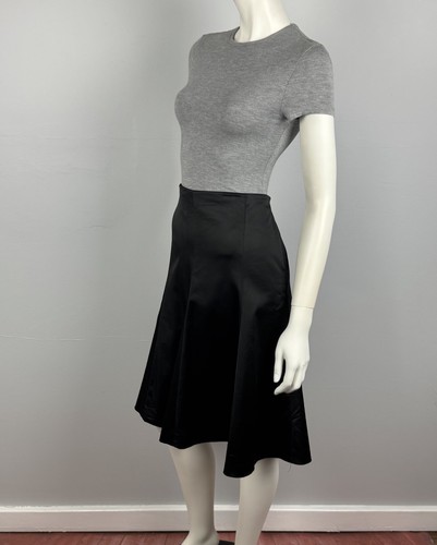 Coast Size 16 Trumpet Skirt Black Satin Look Lined Women Work Career Formal - Picture 9 of 13