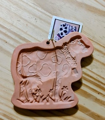 Country Cow Cookie Mold Press Stamp By Cotton Press Shortbread Pan