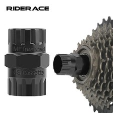 Bike Cassette Lockring Remover Tool Steel Flywheel Socket MTB Bicycle Repair Too