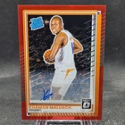 Khaman Maluach 2025-26 Donruss Basketball Optic Auto Red /75 Rated Rookie Suns 4