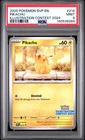 2025 POKEMON SVP EN-SV BLACK STAR PROMO ILLUSTRATION CONTEST 2024 PIKACHU PSA 9