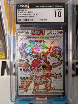 Hoopa ex 226/182 SV04: Paradox Rift Holo CGC GEM MINT 10 *Quick