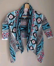 American Girl Beforever Cropped Shrug Jacket XS/S Aztec Western Multicolor