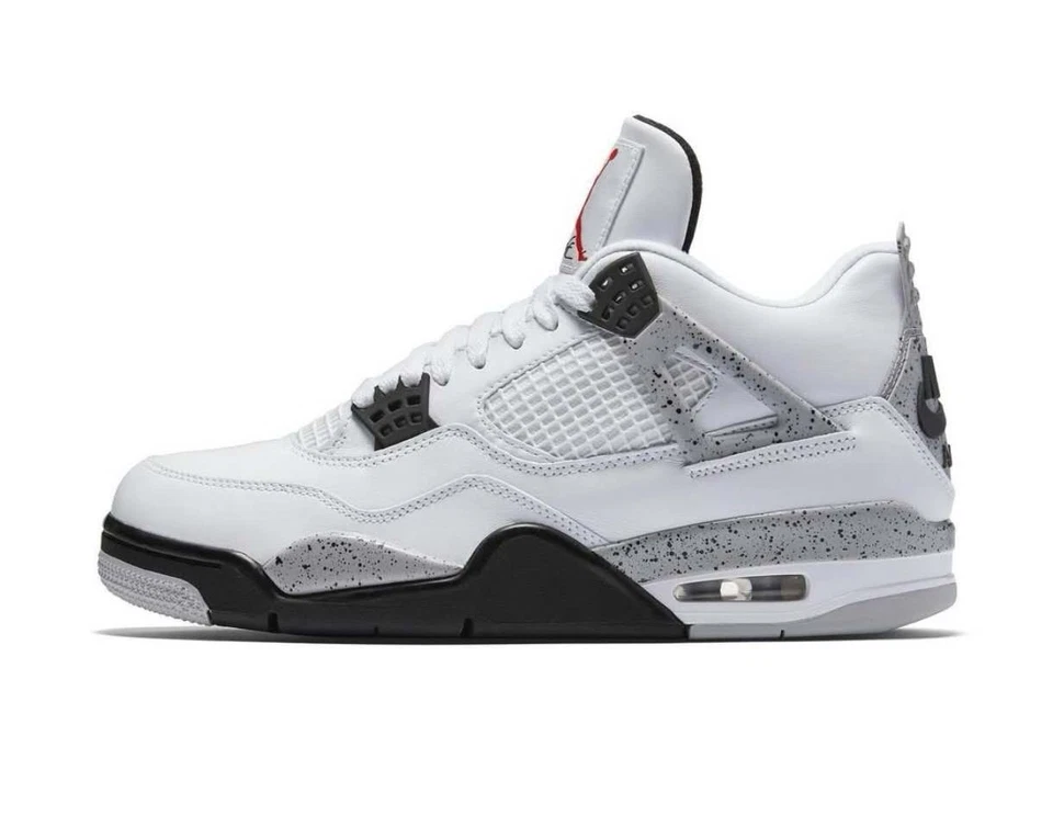 scarpe AJ4 Retro White Cement Taglia EU 36-45 - Immagine 2 di 4