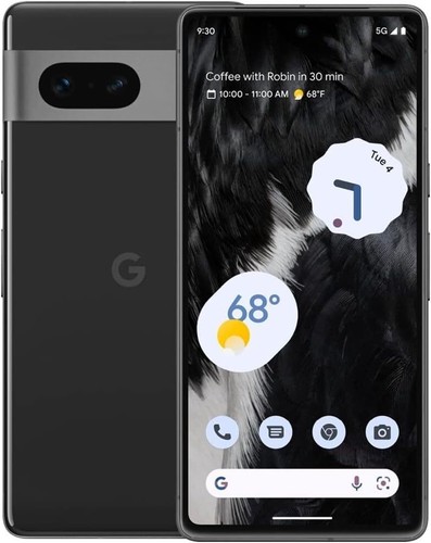 Google Pixel 7 (128 GB) desbloqueado de fábrica blanco verde negro - excelente - Imagen 8 de 18