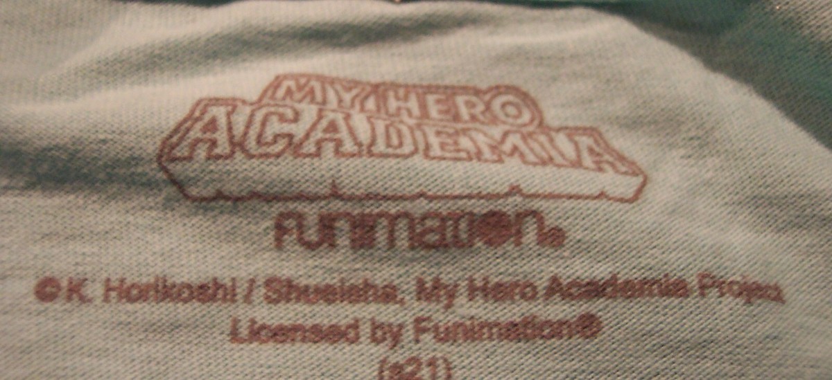 MY HERO ACADEMIA Funimation T-Shirt Mens XL Anime for sale online