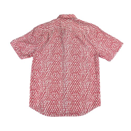 Tommy Bahama Mens Coconut Point Sandbar Short Sleeve Button Down Shirt Pink S - Picture 4 of 4