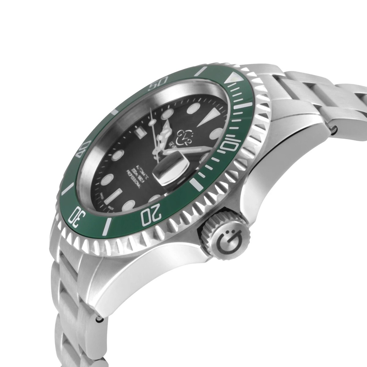 Gevril GV2 42249 Liguria Ceramic Bezel Mens Swiss Made Automatic