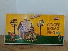 1964 SELCHOW & RIGHTER GINGERBREAD MAN BOARD GAME VINTAGE FUN USA made Rare