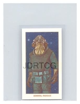 #ad 2022 TOPPS Star Wars 206 T206 Wave 3 Admiral Raddus $0.99