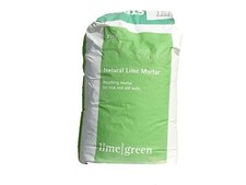 Lime Green Natural Hydraulic Lime Mortar Nhl 5 (25kg) (Strong) Chalk White 