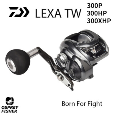 DAIWA LEXA TW 300P 300HP 300XHP Baitcasting Fishing Reel Boat Sea
