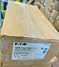 EATON CHU3N9NS Temp Power Outlet Panel Surface/Ped Mount - 20A GFCI & 14-30 NEW