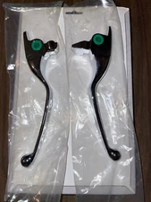 V-FACTOR LEVER SET FOR HARLEY 41700422 MID USA 43074 CHROME AND SMOOTH