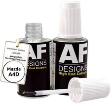 Lackstift für Mazda A4D Arctic White schnelltrocknend 2x20ml Autolack