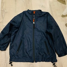 Gap Kids Navy Blue Zipper Jacket Size M 7-8 Lightweight Nylon Windbreaker