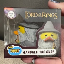 Mini Tubbz Gandalf the Grey The Lord of the Rings Rubber Duck 2" New in Box