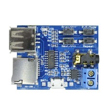 2Pcs TF/U Disk MP3 Format Decoder Board Amplifier Decoding Aaudio Player Module