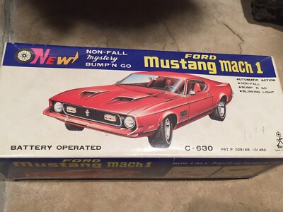 TAIYO社製／Mach1。MUSTANG。ブリキカー。【作動　凹みあり】。 TAIYO社製／Mach1。MUSTANG。ブリキカー。【作動凹みあり】。