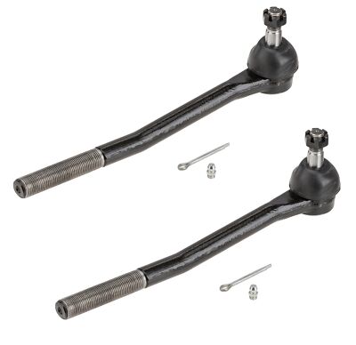 Pair Set of 2 Inner Steering Tie Rod Ends Moog for Ford Maverick Mercury Comet