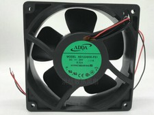 1 PCS ADDA Fan AD1224HX-F51 DC 24V 0.32A 120 38MM 2 Wire plastic cooling fan