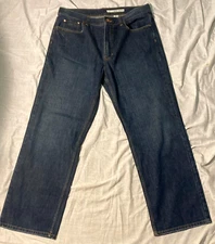 DKNY Fulton Jeans Men's Bootcut - Dark Wash - LN - 36x32