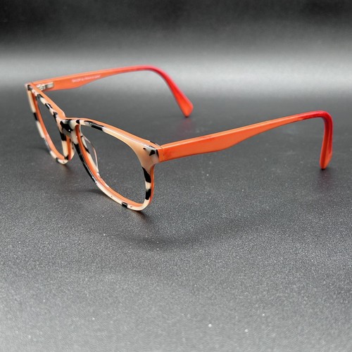 More To Love Taylor Eyeglasses Frame Rust Tort Flex 57-18-140 EUC