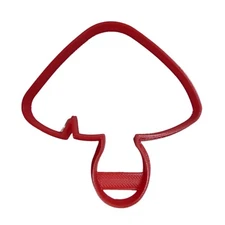 RAINBOW MUSHROOM SHAPE GARDEN COOKIE CUTTER USA PR5219