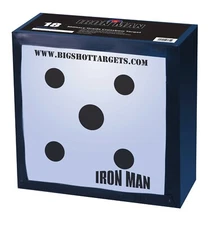 New Bigshot Iron Man Field Point Long Lasting Crossbow Archery Target 18"x18 "