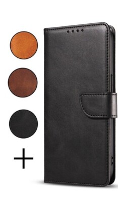 Hülle Lederhülle Klapphülle iPhone /Pro /Max Leder Schutzhülle Tasche Handyhülle