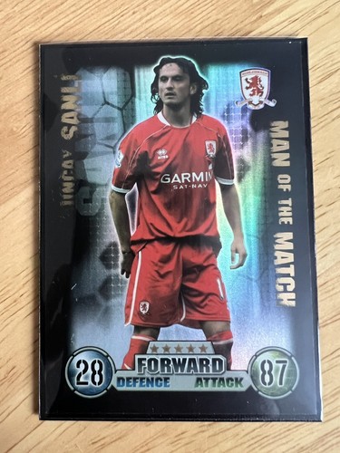 Tuncay Sanli MAN of the Match Match ATTAX 2007-2008 Middlesbrough - Picture 3 of 3