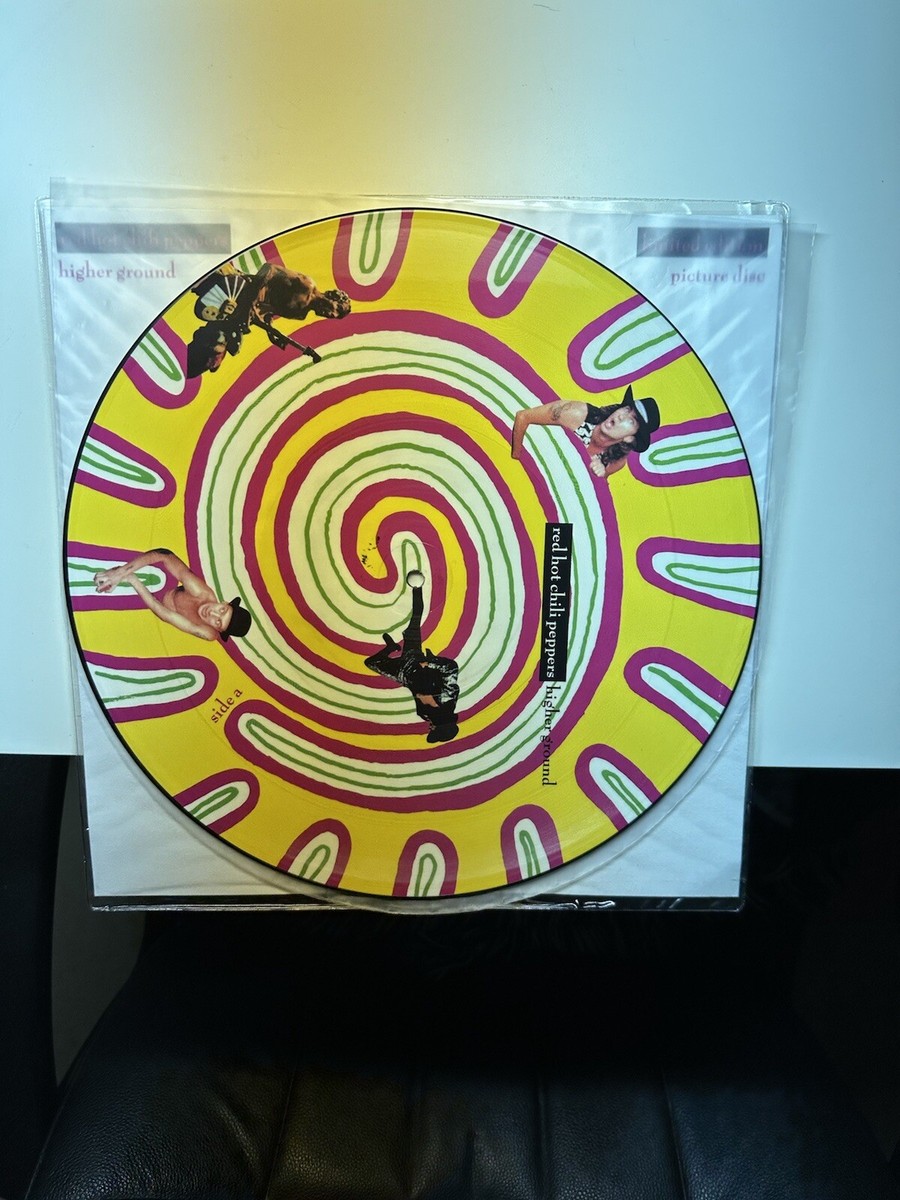 RED HOT CHILI PEPPERS - HIGHER GROUND 1990 UK LTD ED PICTURE DISC