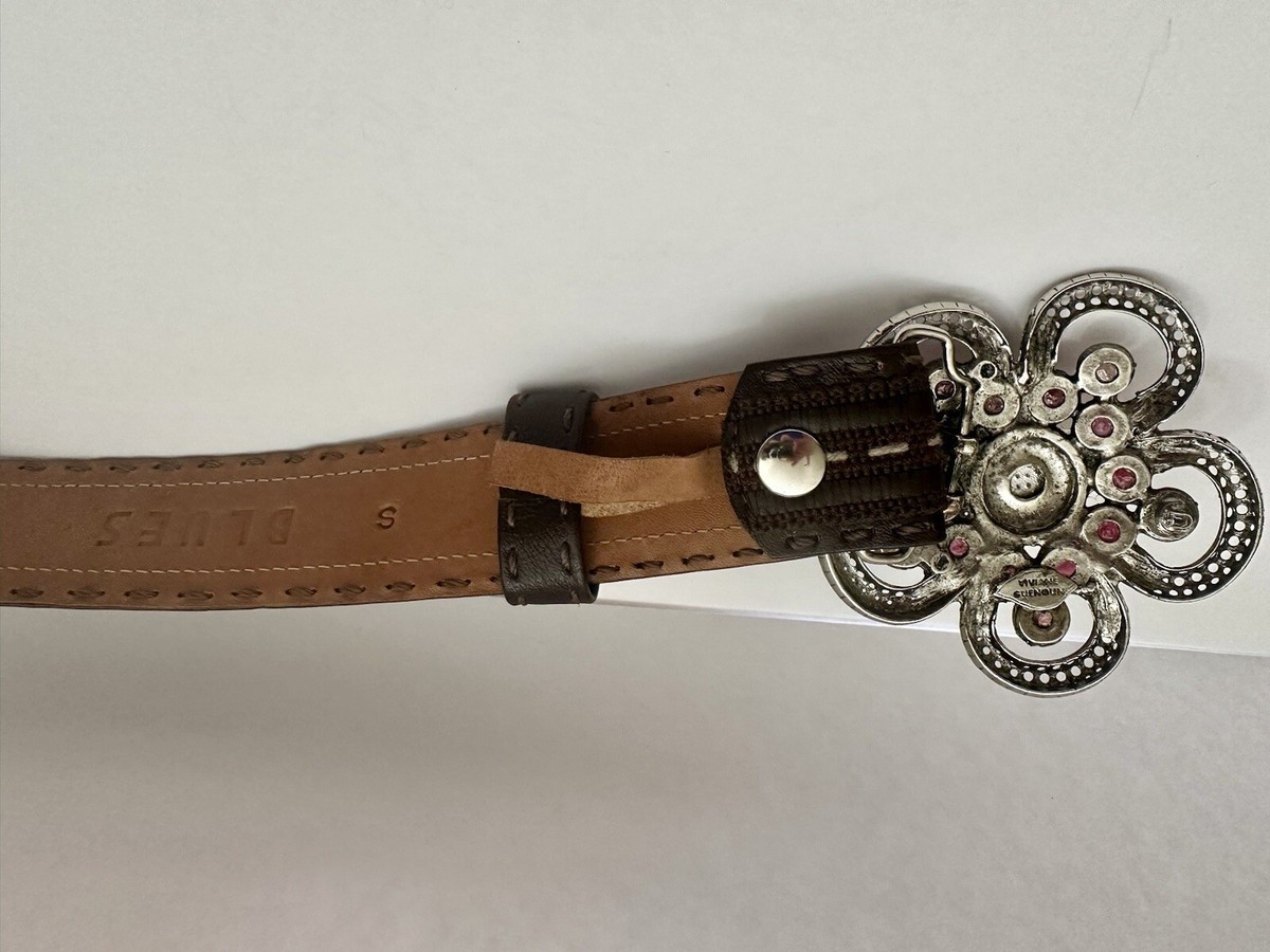 Viviane Guenoun Belt & Interchangeable Ornate Belt Buckle  display picture 3