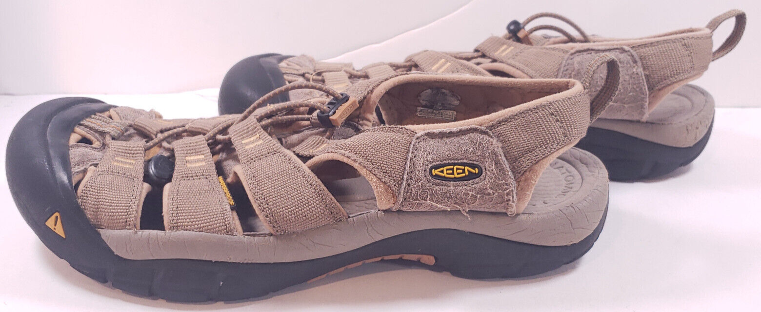 Sandali Keen Newport uomo tg 11 impermeabili trail punta chiusa marroni escursionismo pesca