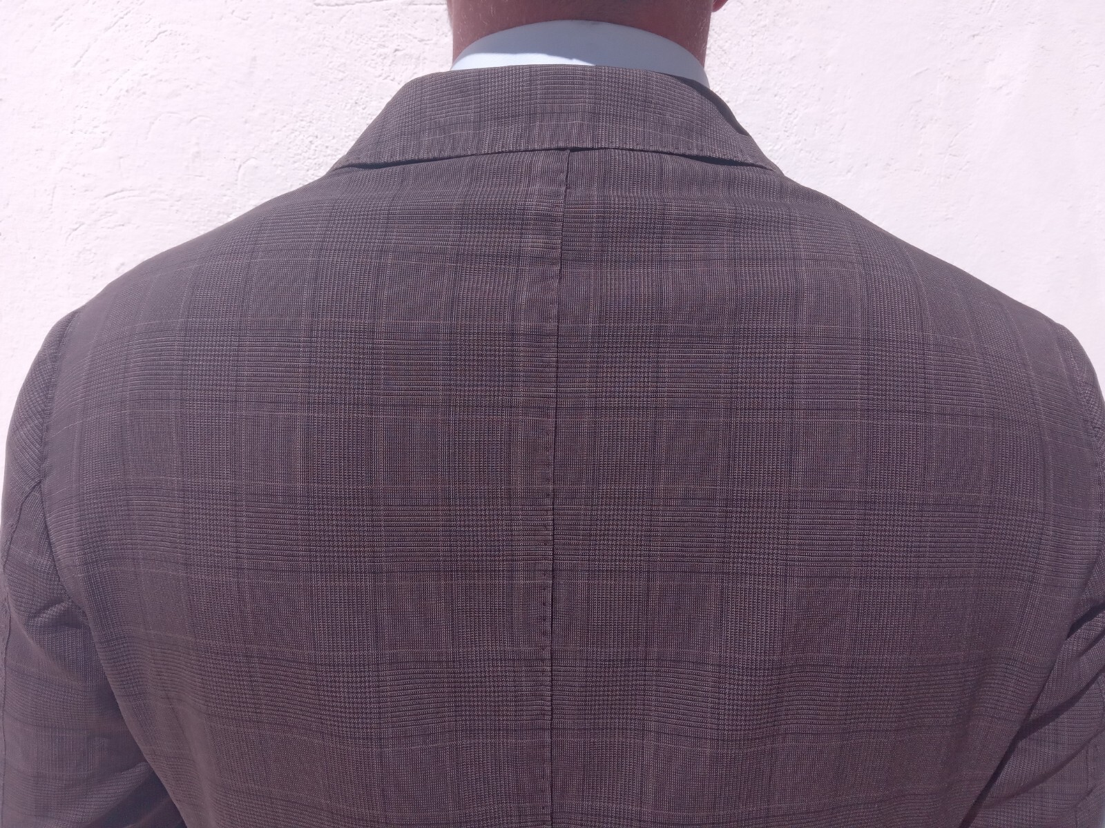 Luigi Bianchi Rough Men's Prince Of Wales Print Jacket Size 38 UK RRP £450 image 9