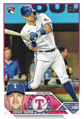 2023 Topps Series 2 #529 Josh Jung Rookie Card RC Texas Rangers