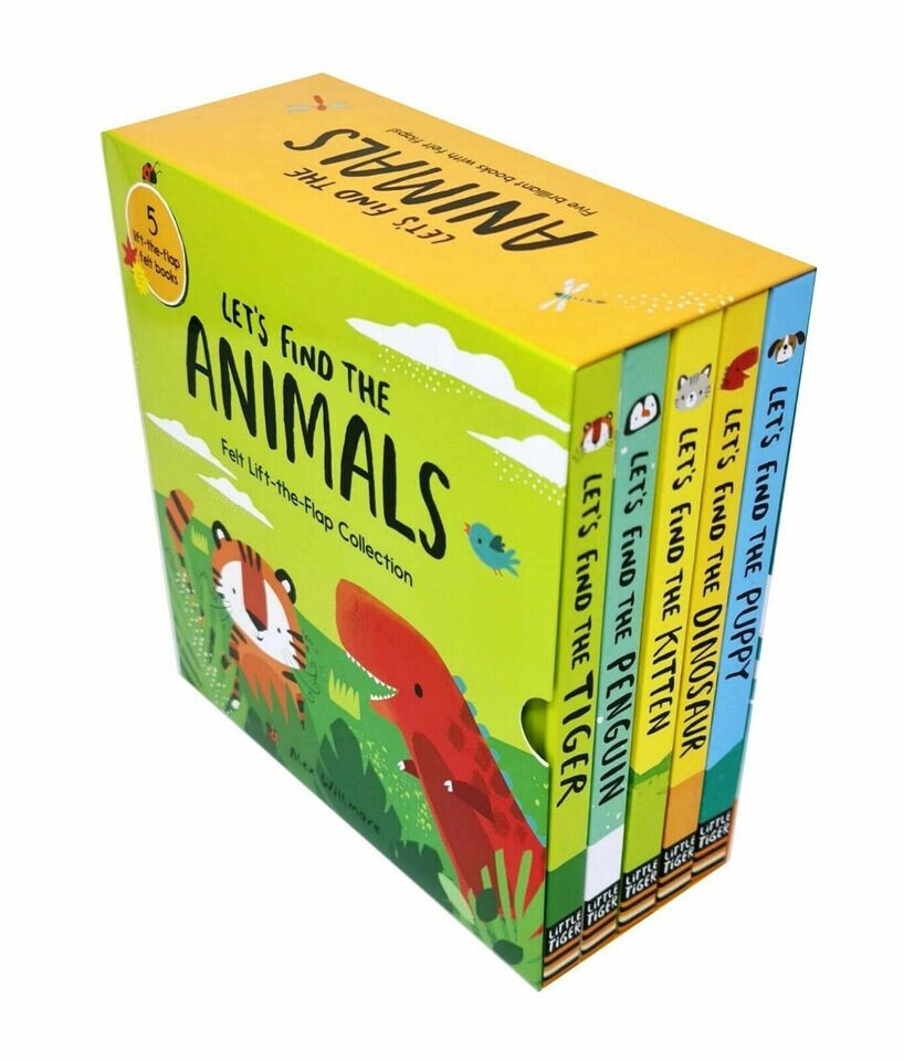 Peep Inside and Lift the Flap Board Book Lets Find Collecti | Little Tiger Press - Image 3