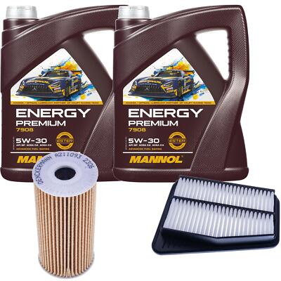 DENCKERMANN Inspektionspaket Energy Premium 5W-30 10L für KIA Stinger 3.3 T-GDi