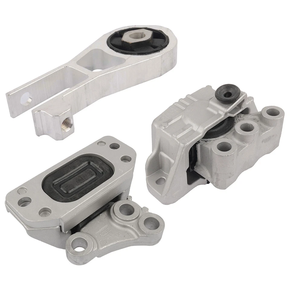 3Pcs Engine Mounts & Transmission Mount Set For Jeep Renegade Fiat 500X L4-2.4L - Image 3 of 4