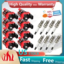 UF414 8Pack Round Ignition Coil + Spark plug + Wire for Chevrolet Corvette D514A