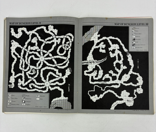 D&D Module B5 - Horror on the Hill - Dungeons and Dragons 1983 TSR 9078 Vintage - Picture 6 of 10